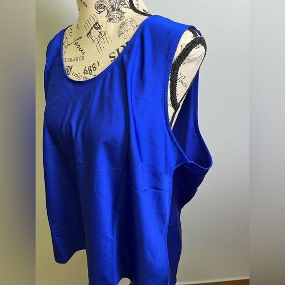 J. Crew Sleeveless shell top in everyday crepe NWT Size XXL - Picture 3 of 9